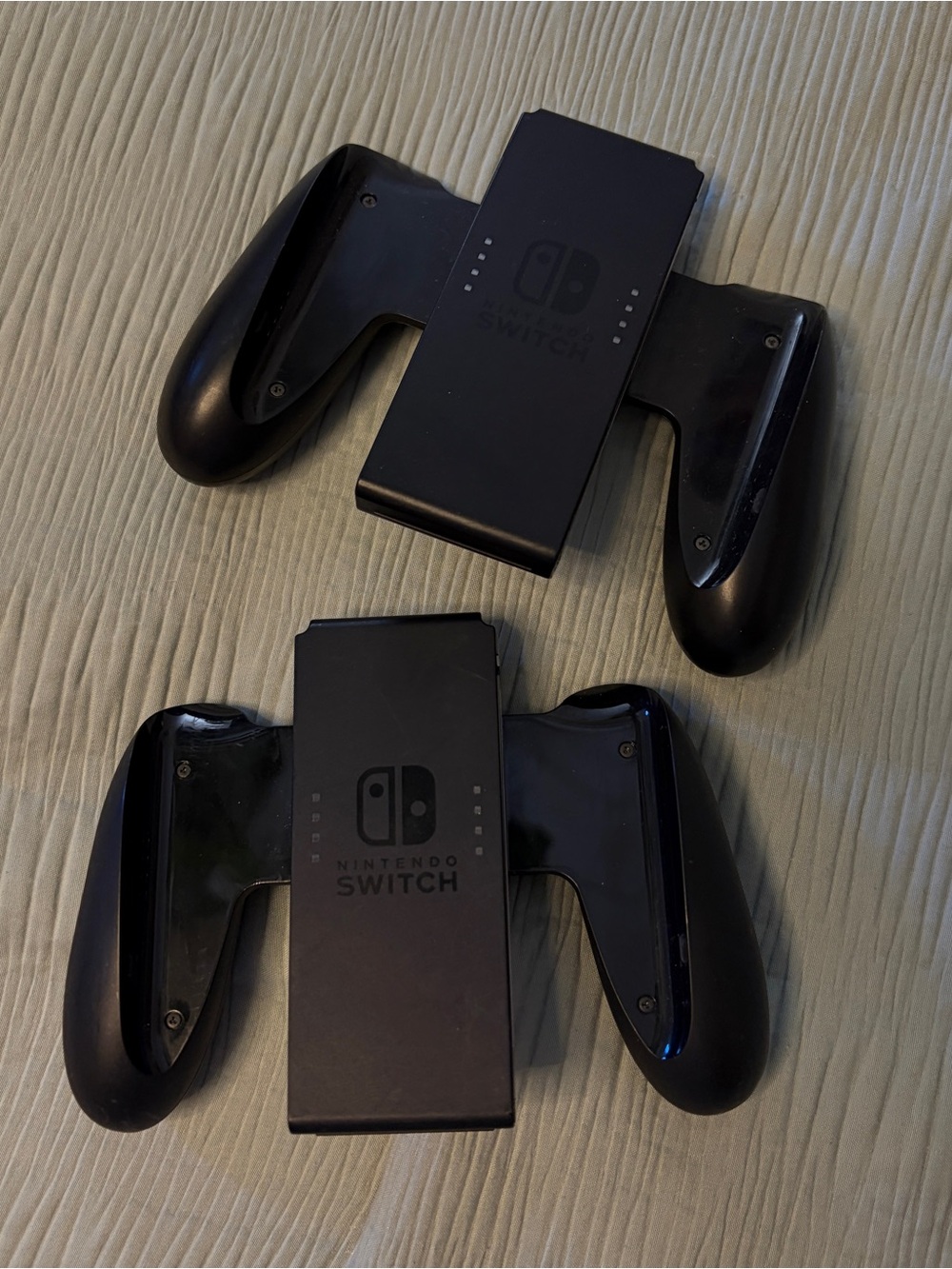 Nintendo Black Joy-Con Gamepad Grip Pair for Switch